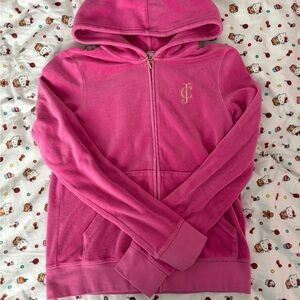 Juicy Couture Pink Zip Up Track Jacket